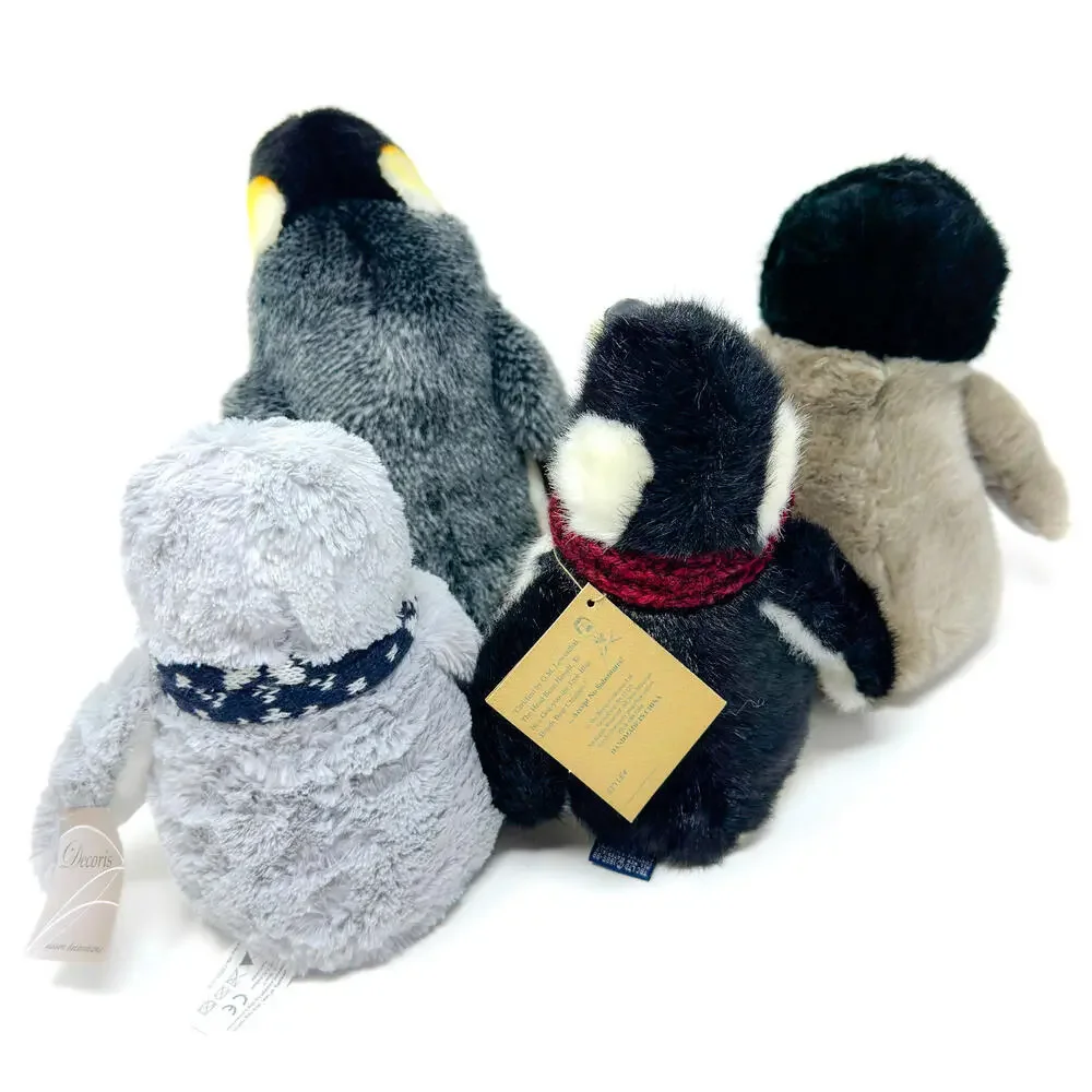Penguin Plush Stuffed Animal Lot Aurora JB Bean 1998 Ganz Decoris Vintage NWT 🐧